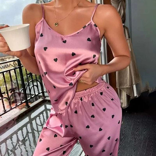 Pink Love PJs-Nightwear-Peach and Love